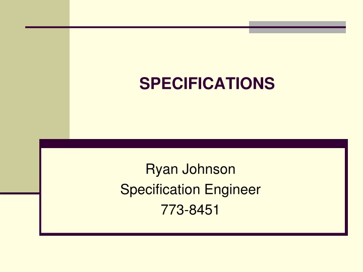 Specifications for Roads and Bridges: Defined Provisions and Requirements