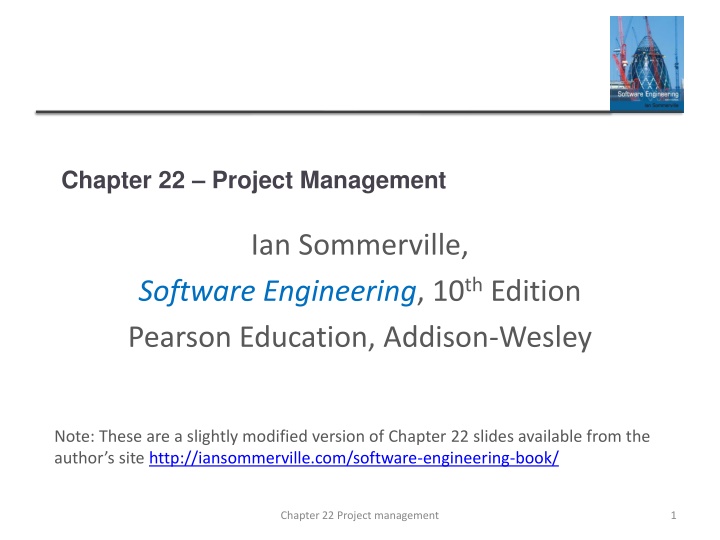 chapter 22 project management n.w