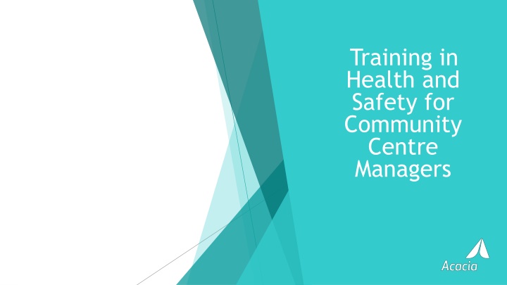 training in health and safety for community n.w