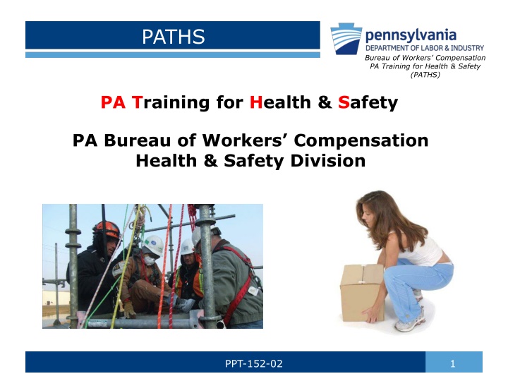 PATHS: Statewide Health & Safety Resources for Employers