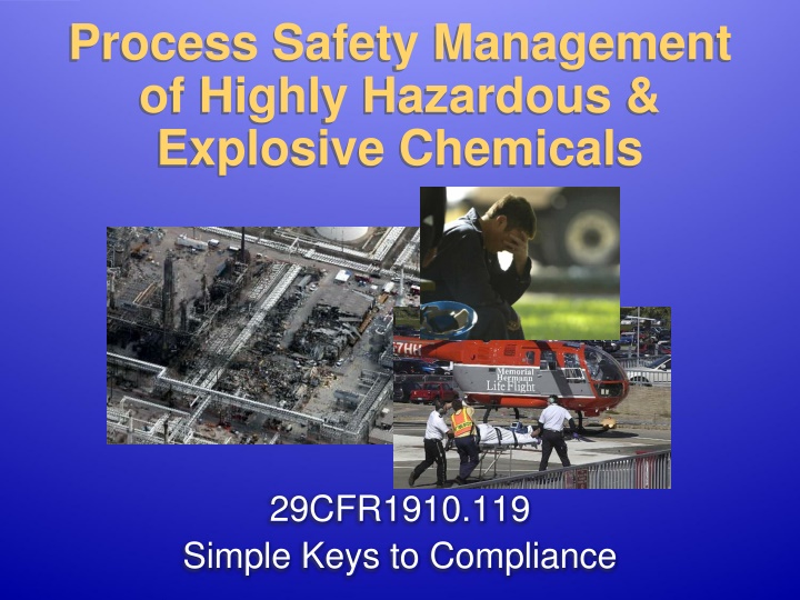 process safety management of highly hazardous n.w