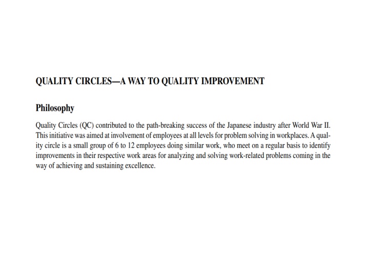 Zero Defects Philosophy in Quality Management