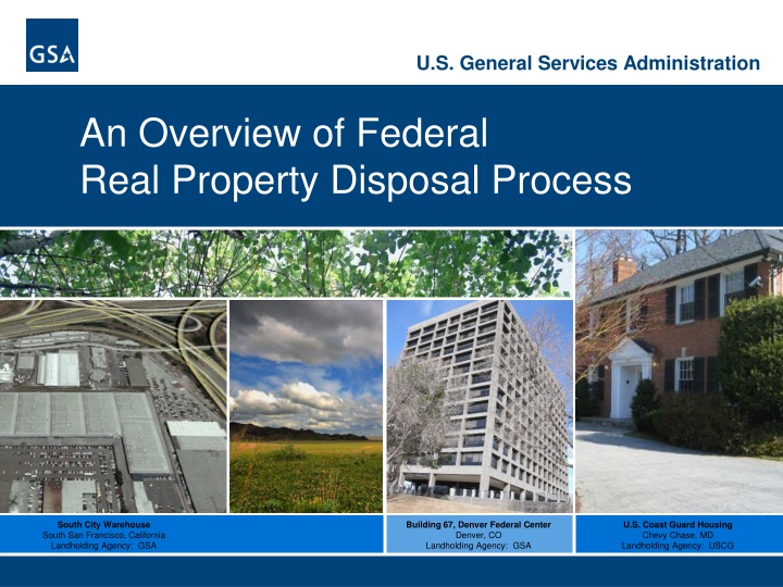 Federal Real Property Disposal Process Overview