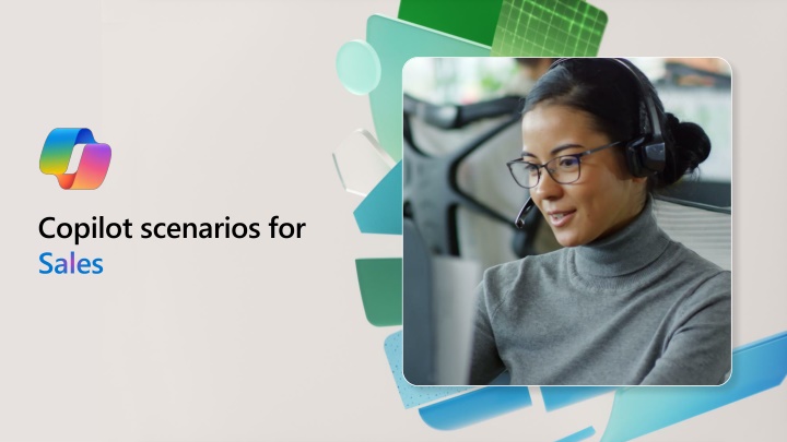Copilot scenarios for Sales
