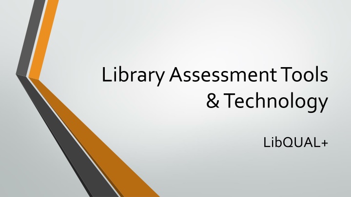 library assessment tools technology n.w