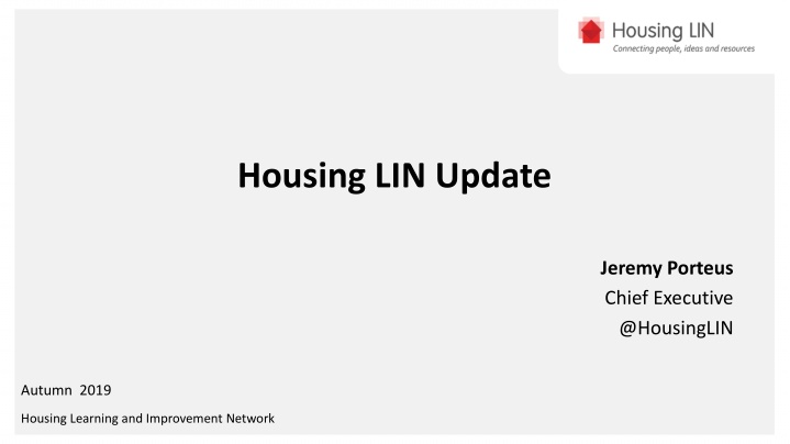 housing lin update n.w