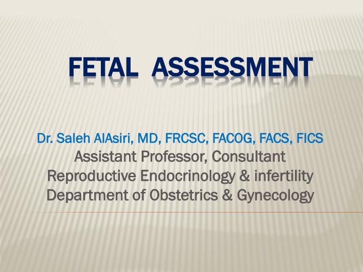 fetal assessment fetal assessment n.w