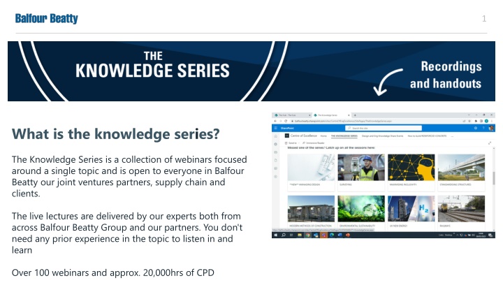Knowledge Series Webinars - Enhancing Industry-Education Connections