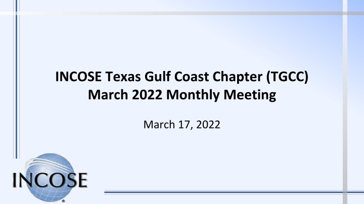 incose texas gulf coast chapter tgcc march 2022 n.w