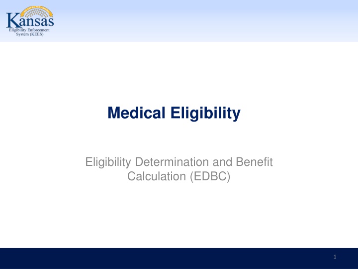 Medical Eligibility