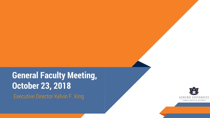 general faculty meeting october 23 2018 executive n.w