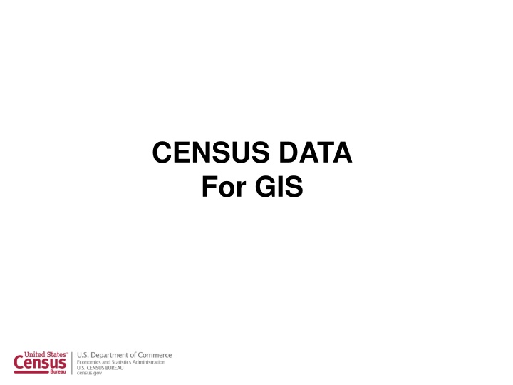 census data for gis n.w