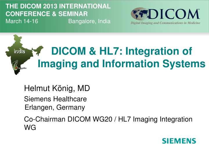 the dicom 2013 international conference seminar n.w