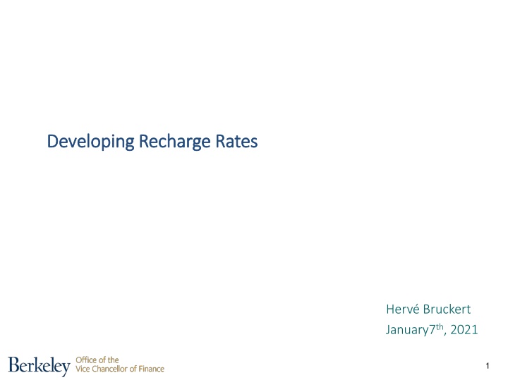 developing recharge rates developing recharge n.w