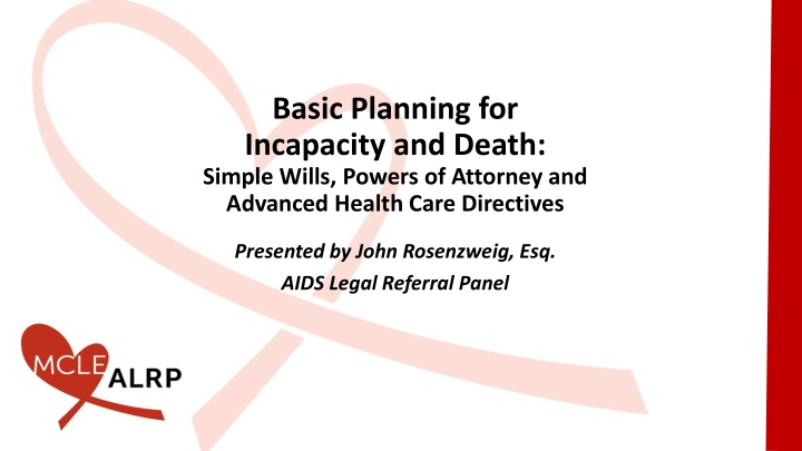 Essential Estate Planning: Simple Wills, Powers of Attorney & Health Directives