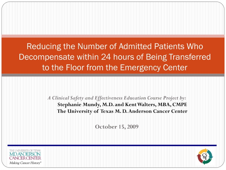reducing the number of admitted patients n.w