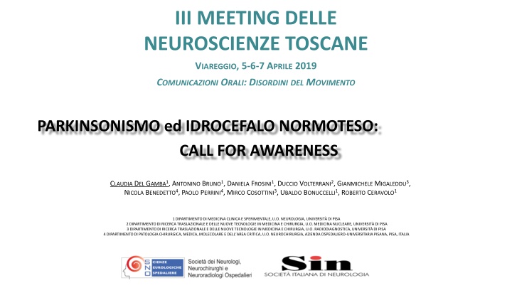 iii meeting delle neuroscienze toscane n.w