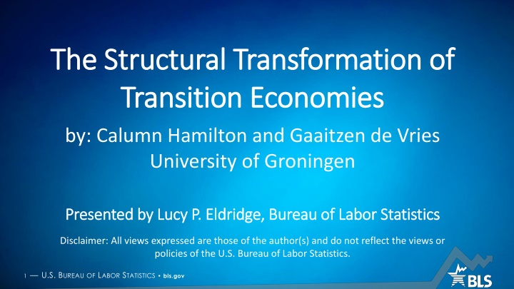 The Structural Transformation of Transition Economies: Analyzing Growth and Challenges