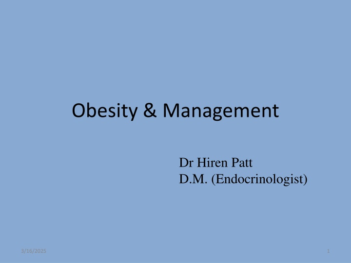 obesity management n.w
