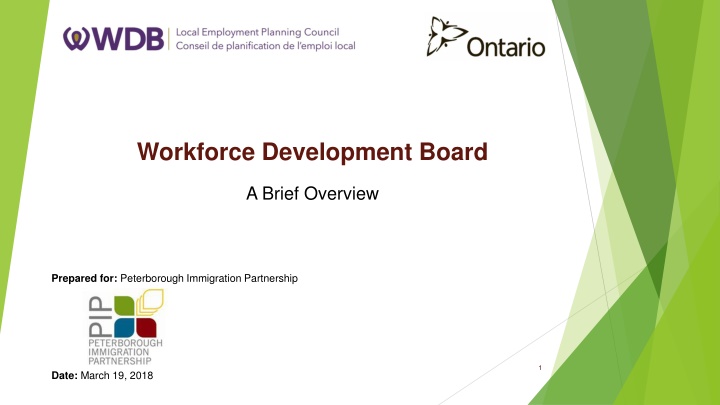 Workforce Development Board Overview