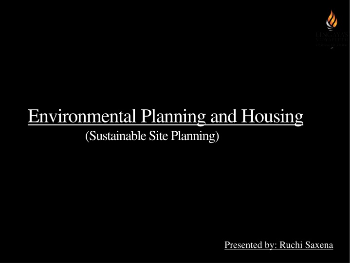 environmental planning and housing sustainable n.w