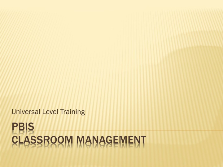 Effective Classroom Management Strategies