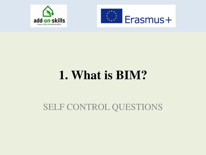BIM: The Basics