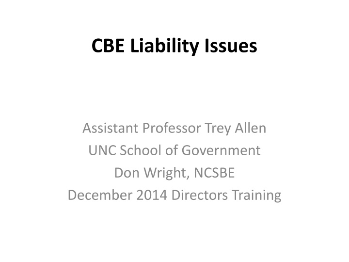 Liability Issues in Government: Understanding Tort Liability