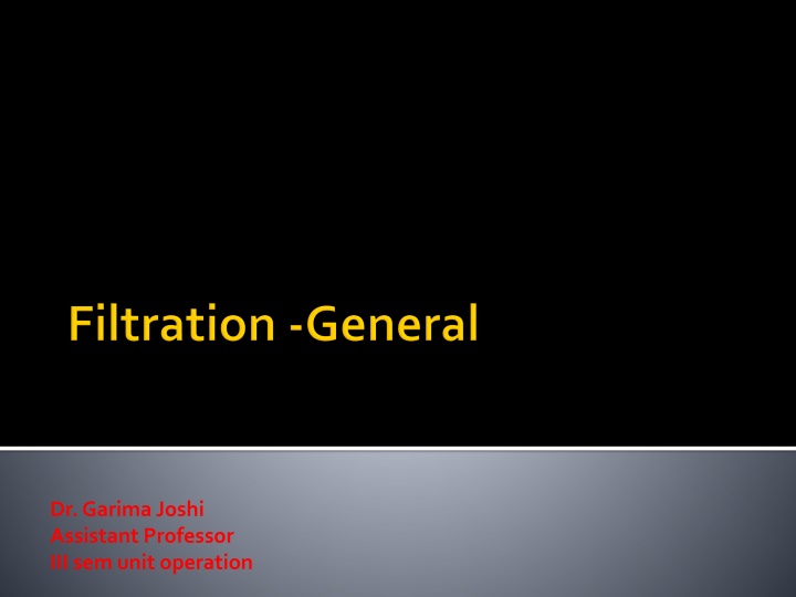 Factors Affecting Filtration Rate & Methods to Increase Rate