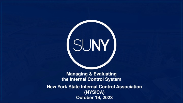 Effective Internal Control Program in New York State