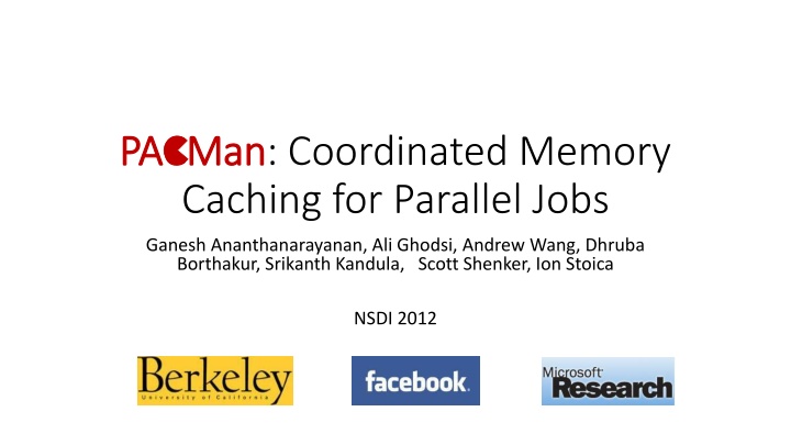 pacman pacman coordinated memory caching n.w