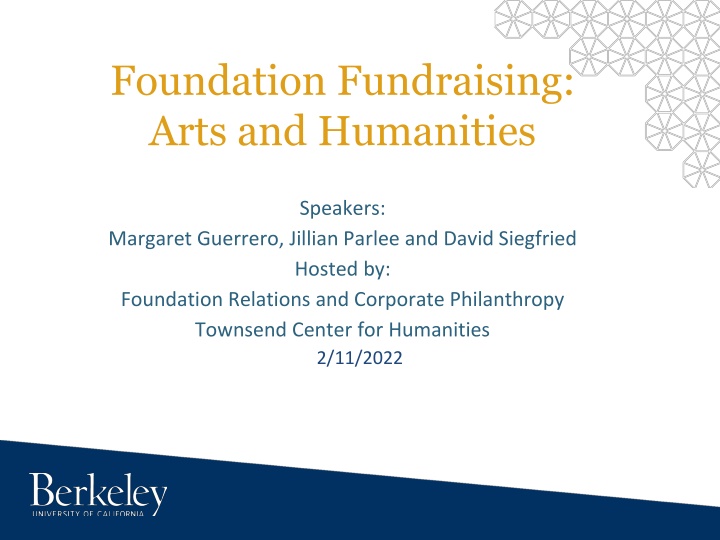 foundation fundraising arts and humanities n.w