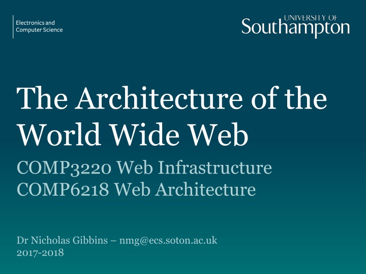 Architecture of the World Wide Web: Resources and Identification