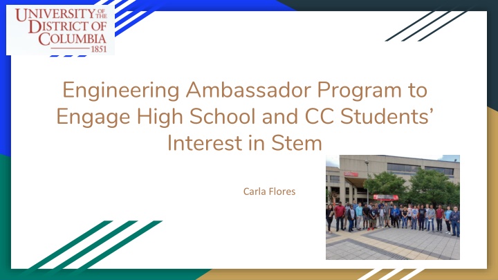 Engaging High School & CC Students in STEM
