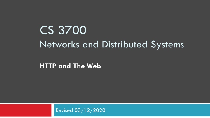 cs 3700 networks and distributed systems n.w