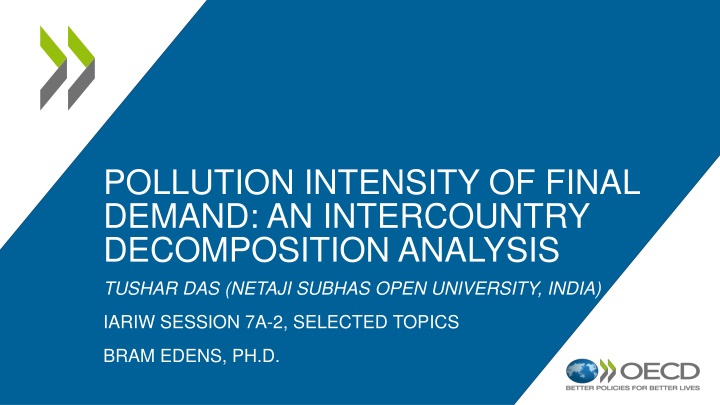 Pollution Intensity of Final Demand: An Intercountry Decomposition Analysis