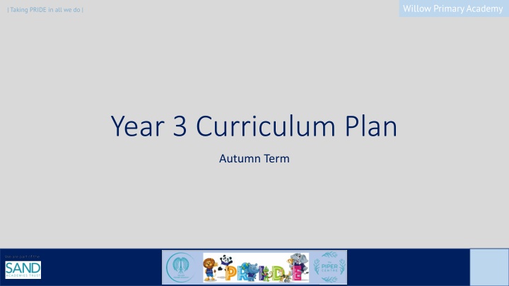 Year 3 Autumn Term Curriculum at Willow Primary Academy