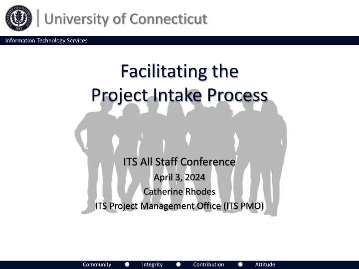 Facilitating Project Intake Process for Enhanced Project Management
