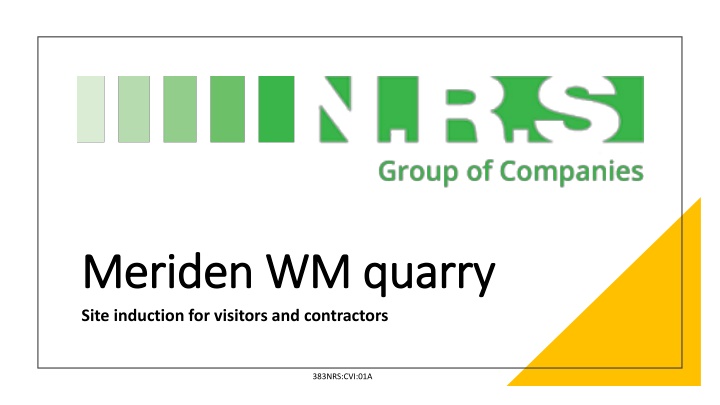 Site Safety Guidelines and Procedures