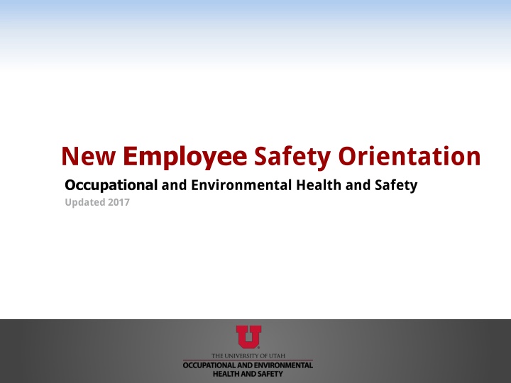 new employee safety orientation occupational n.w