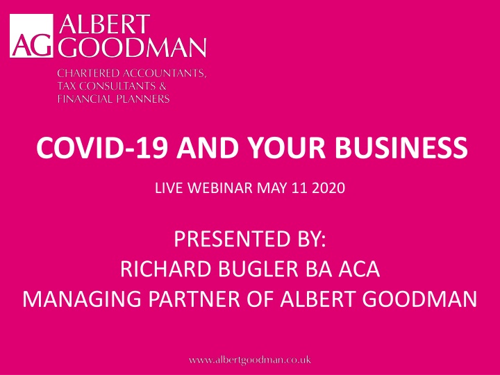 COVID-19 and Your Business Webinar Insights