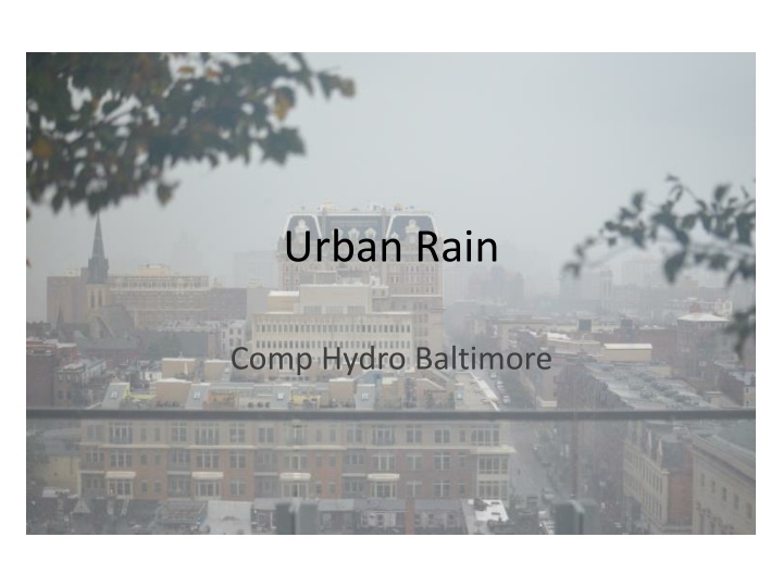 urban rain n.w