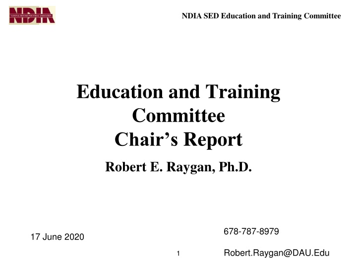 ndia sed automatic test committee ndia n.w
