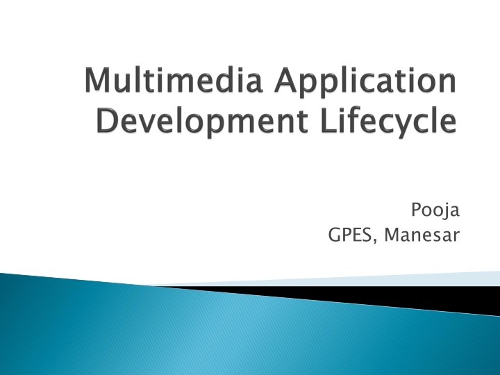 Multimedia Application Development Lifecycle