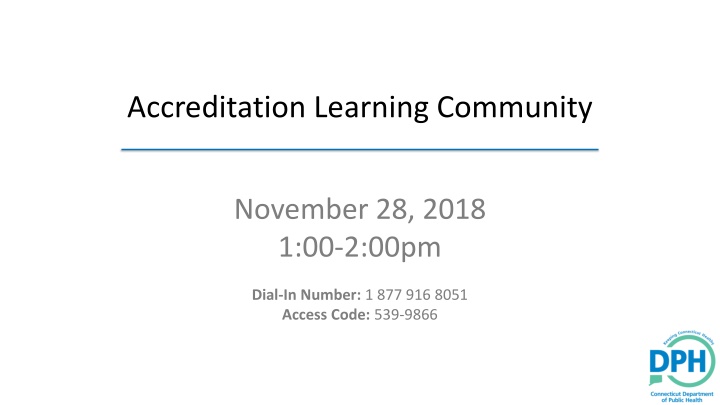 accreditation learning community n.w
