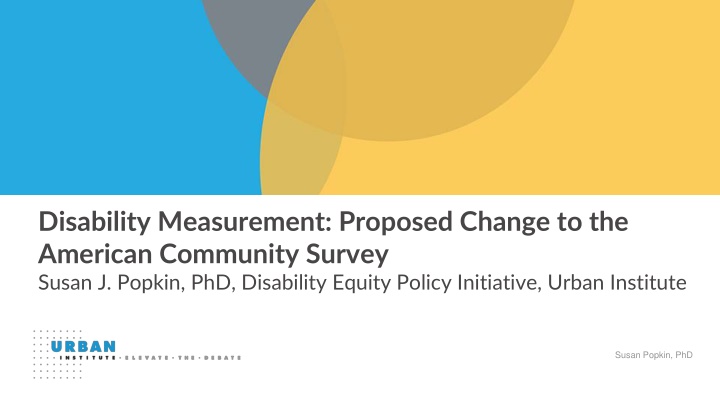 disability measurement proposed change n.w