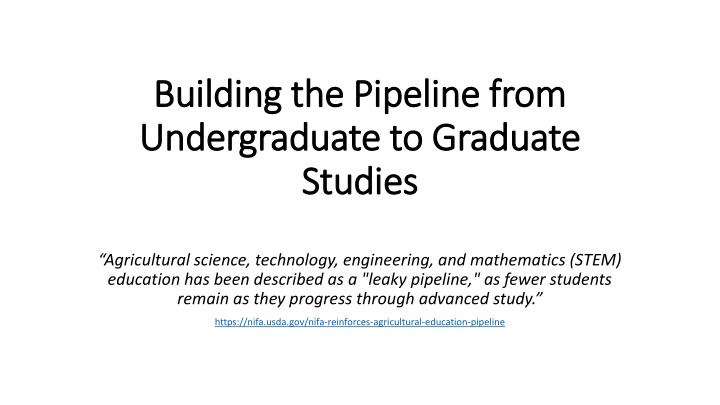 building the pipeline from building the pipeline n.w
