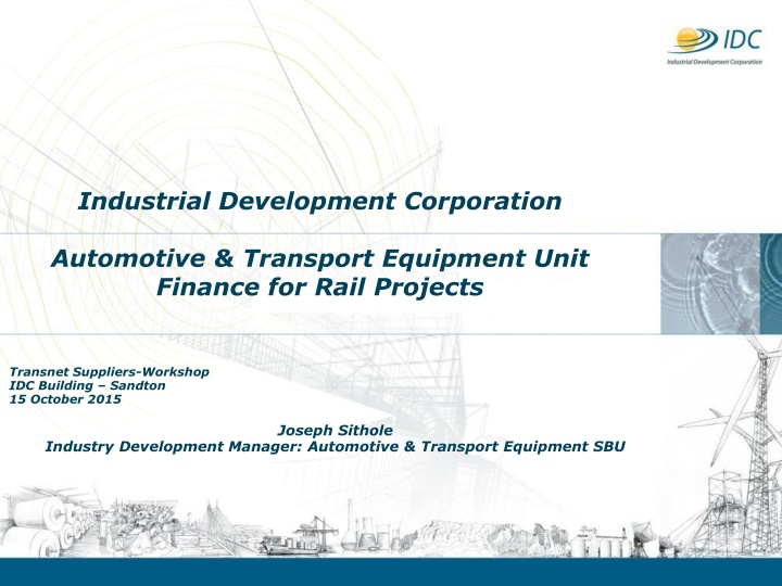 industrial development corporation n.w