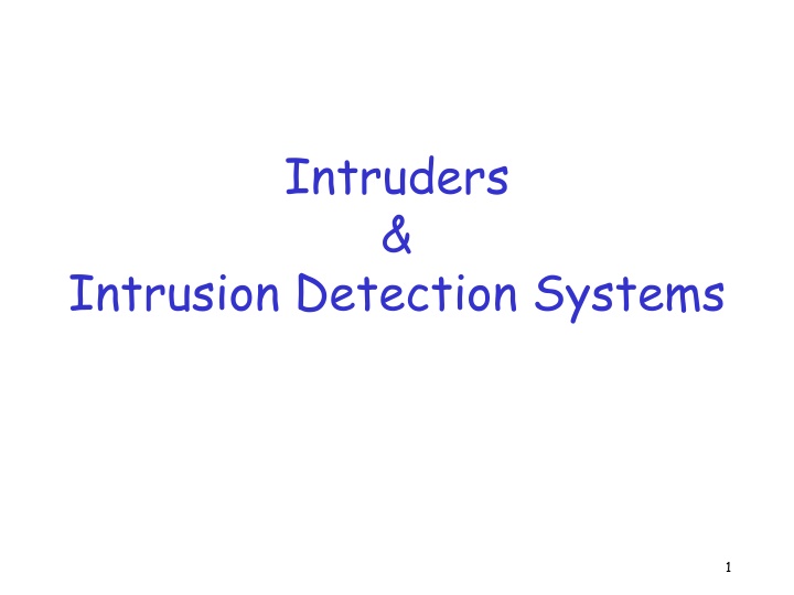 intruders n.w