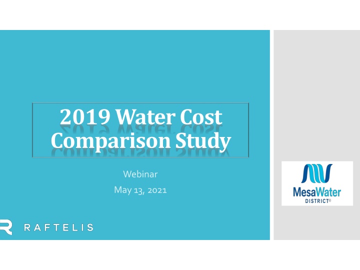 2019 water cost comparison study n.w